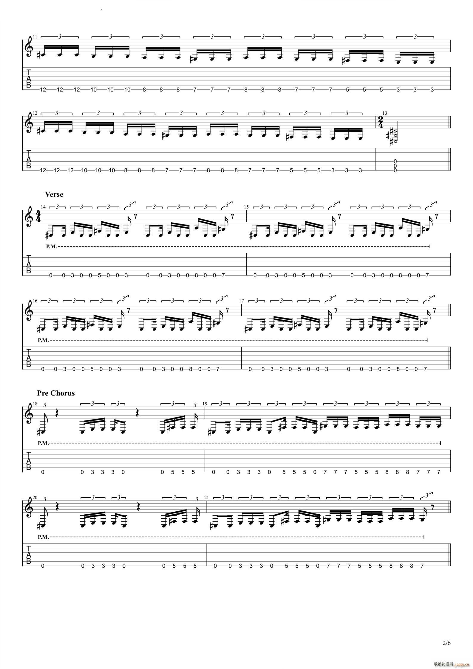 45 A Matter Of Time(吉他谱)3