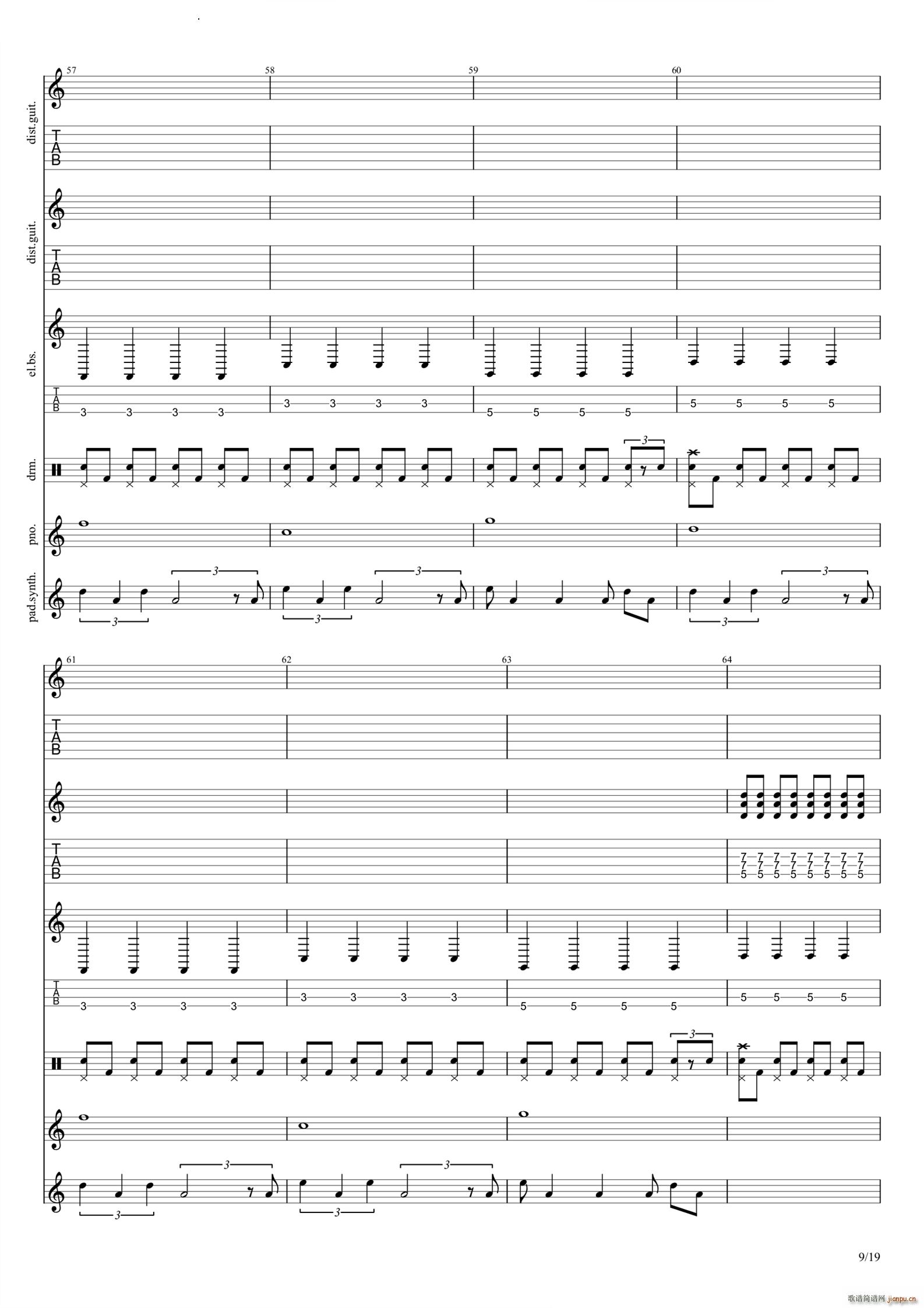 God Save Us All Death to POP(吉他谱)10