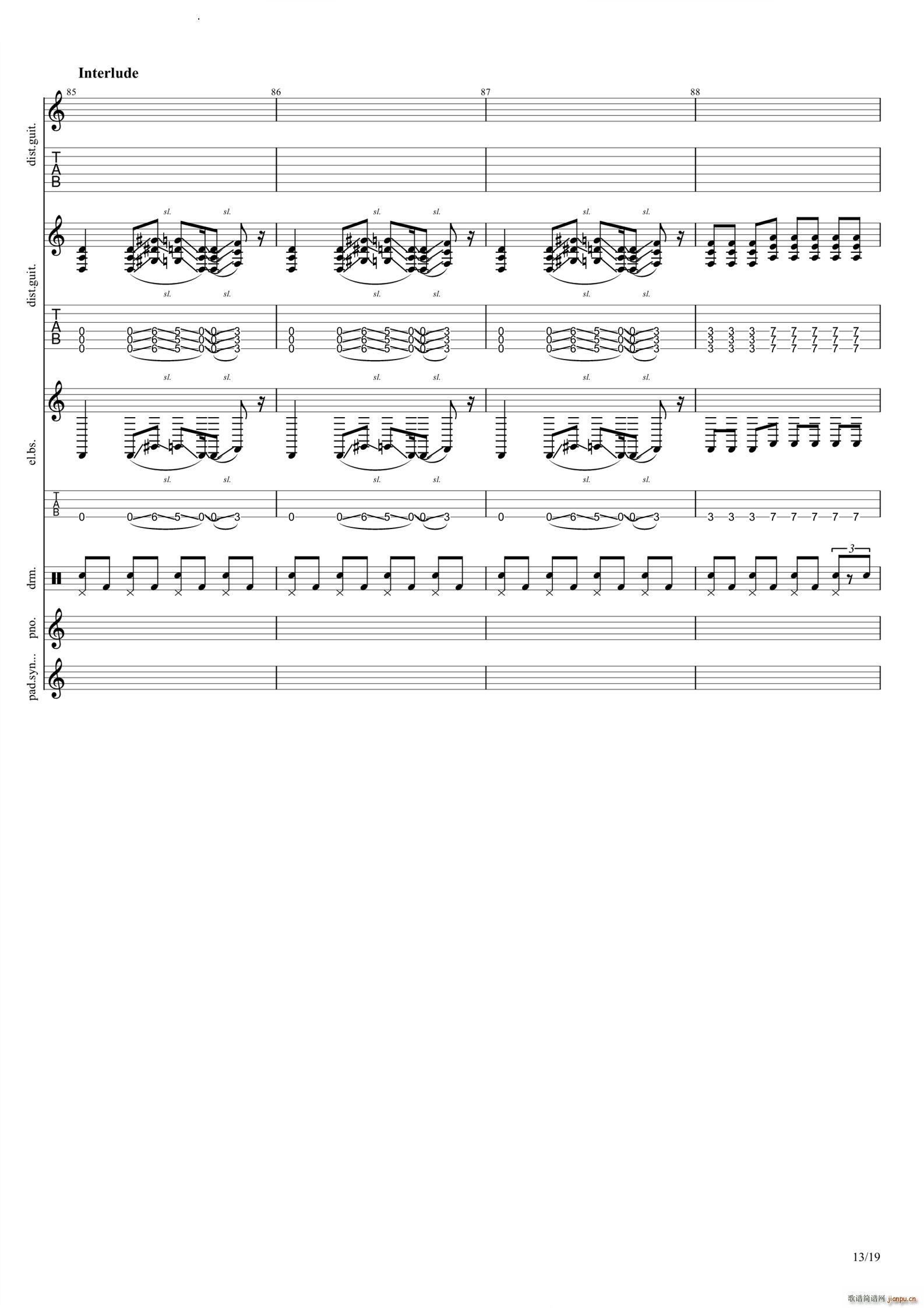 God Save Us All Death to POP(吉他谱)14