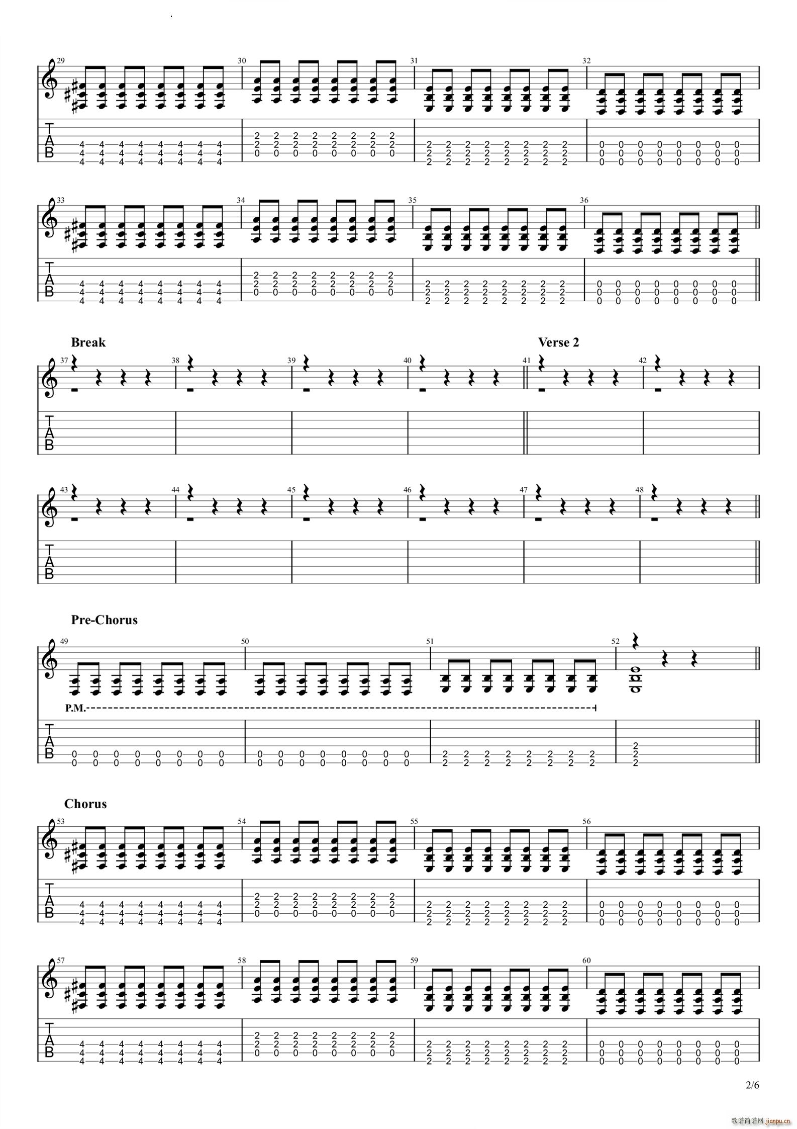 Breaking The Chain(吉他谱)3