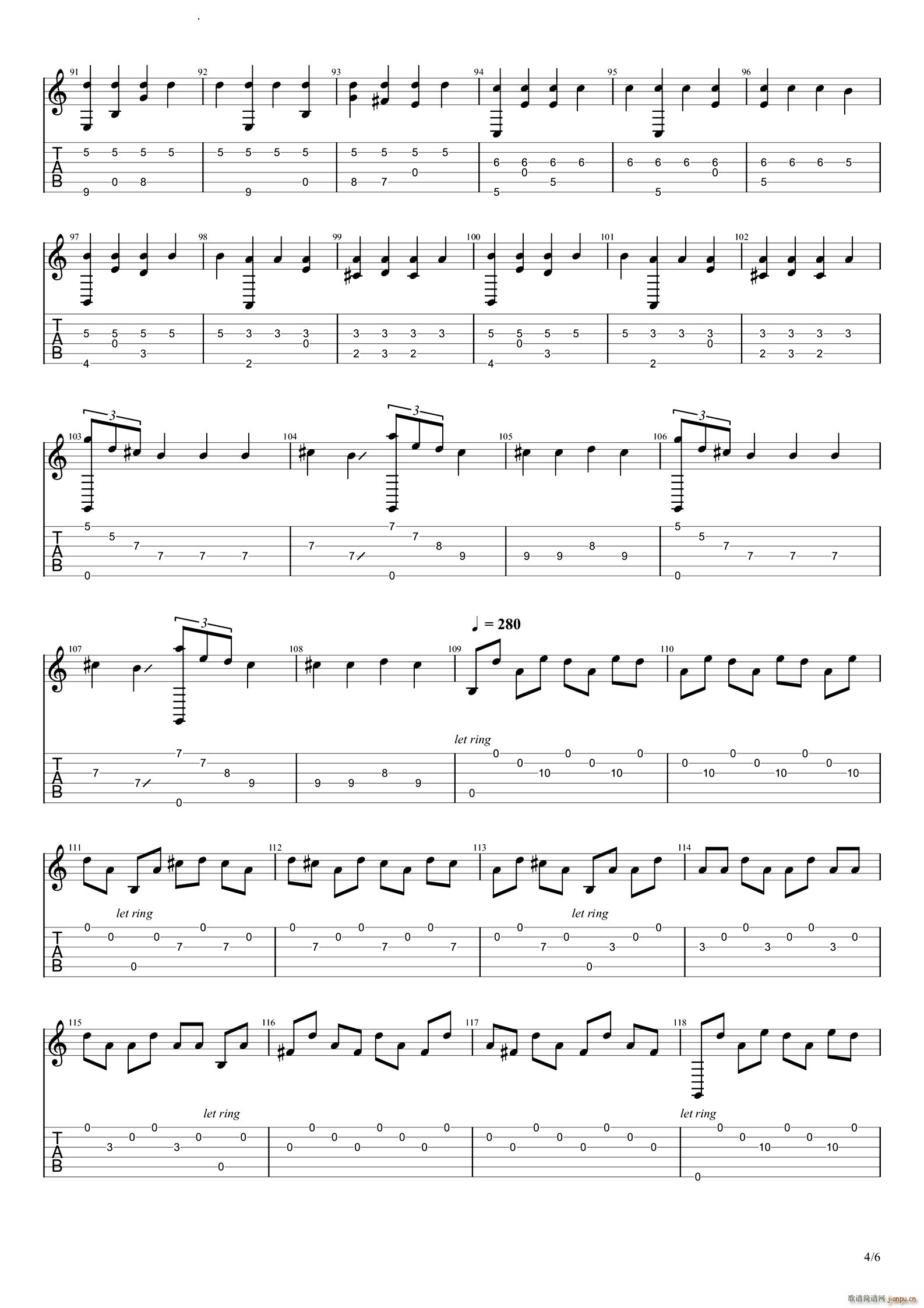 The Happy Couple(吉他谱)5