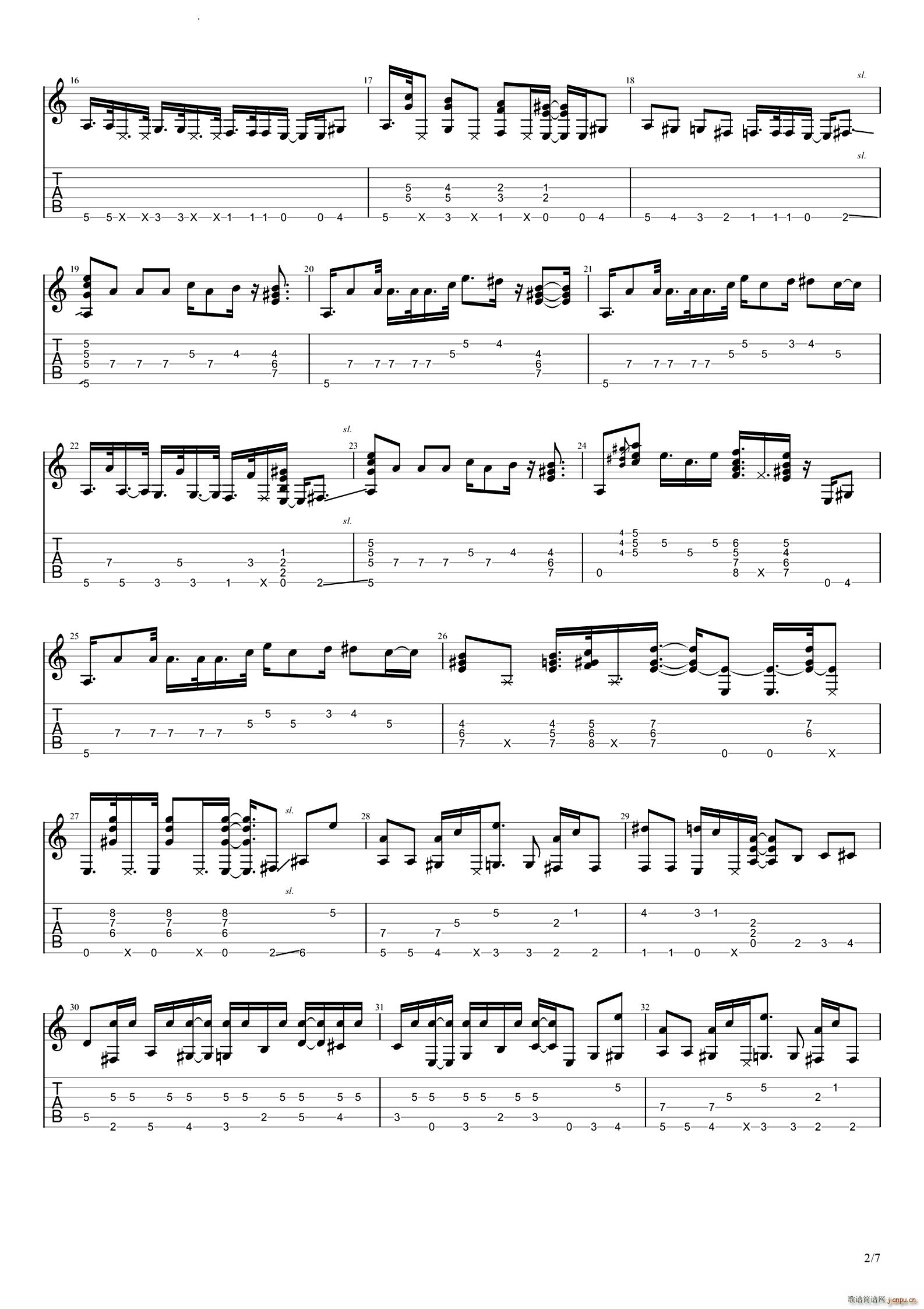 It Don t Mean A Thing2019新版(吉他谱)3