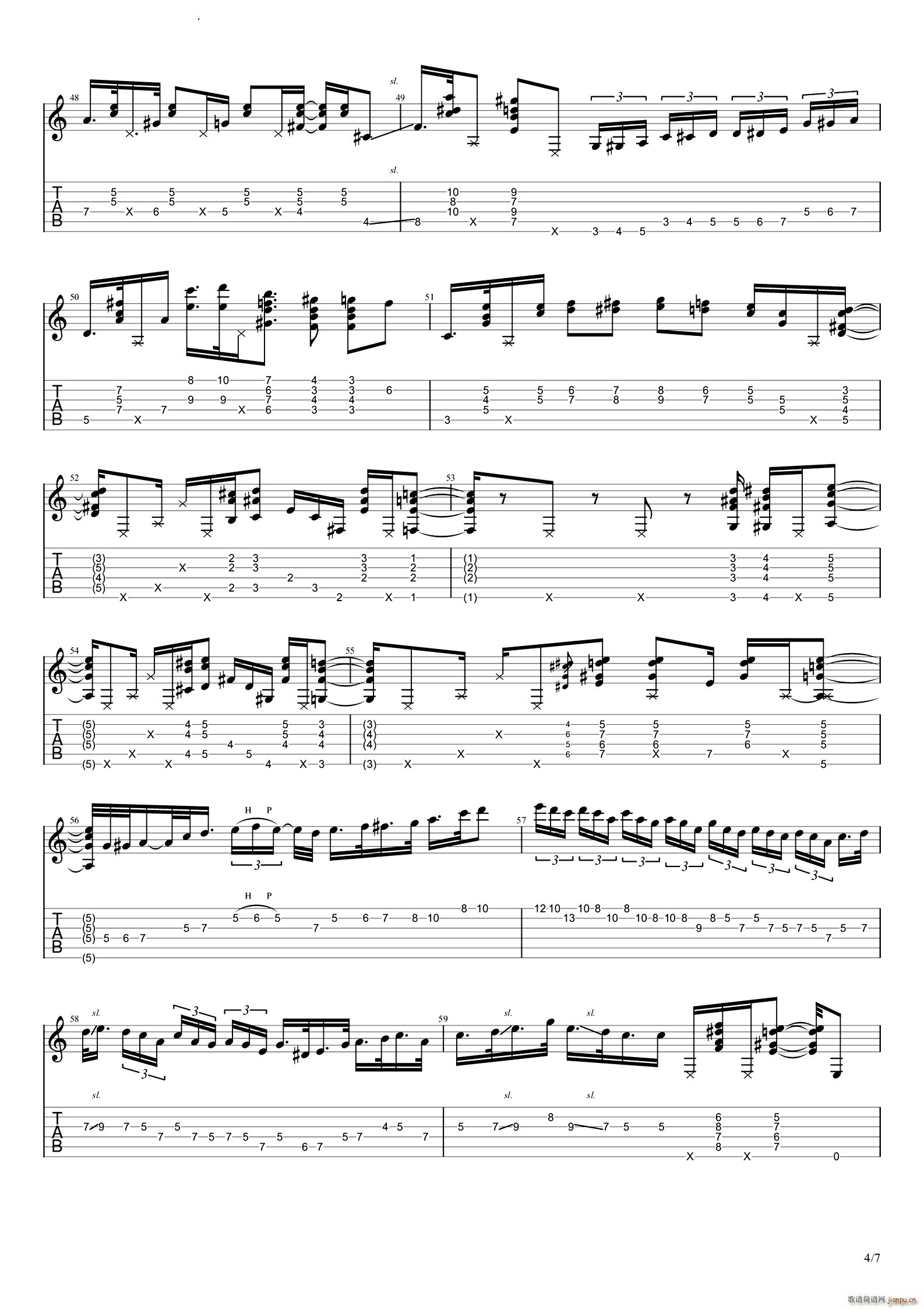 It Don t Mean A Thing2019新版(吉他谱)5