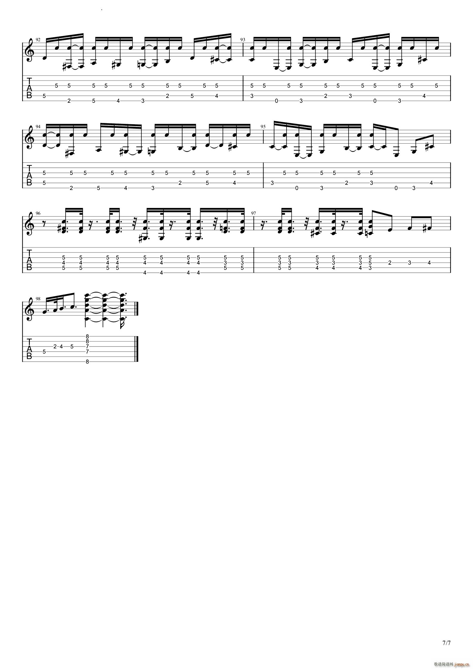 It Don t Mean A Thing2019新版(吉他谱)8