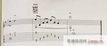 不忘初心指弹(吉他谱)8