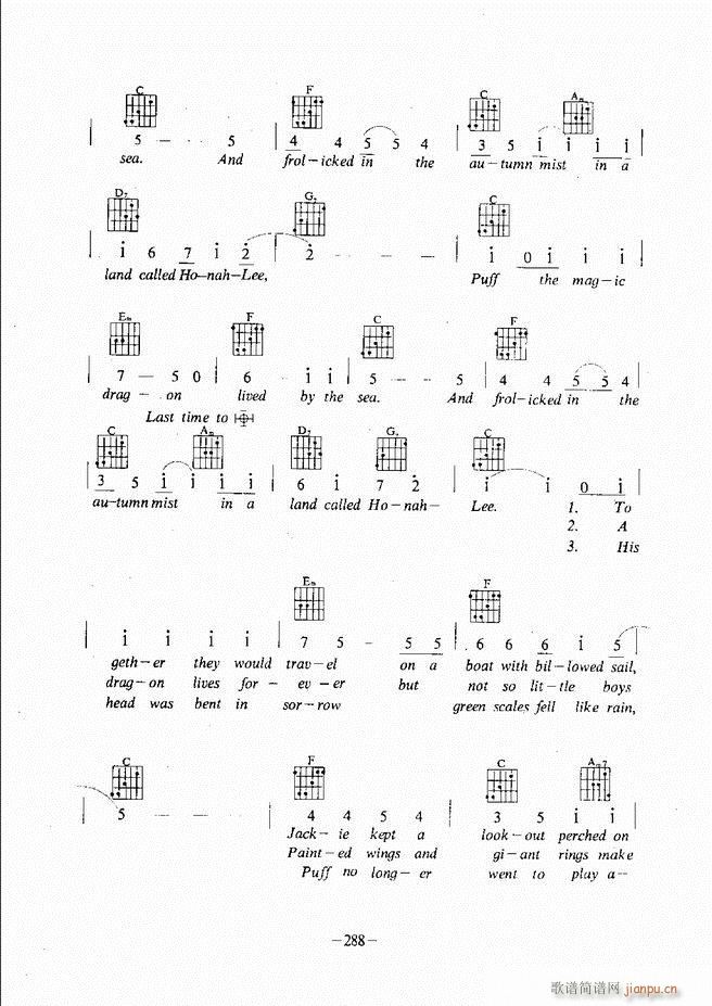 民谣吉他教程241 304(吉他谱)48
