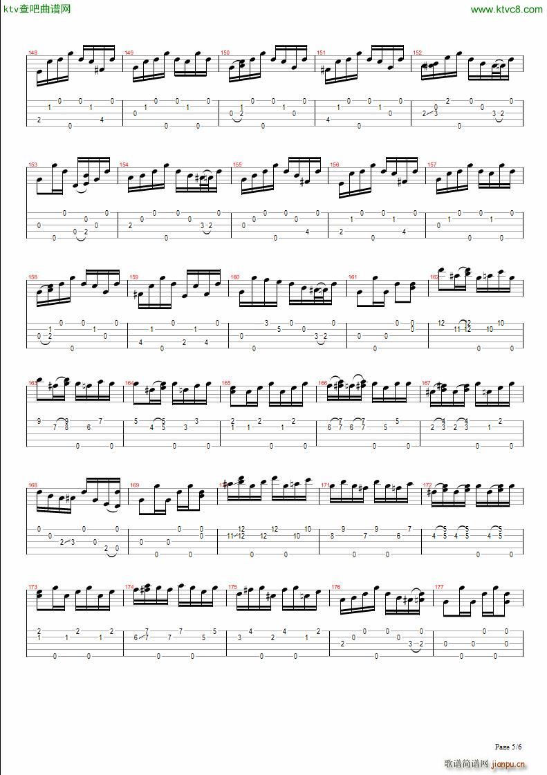 Banjolina(吉他谱)3