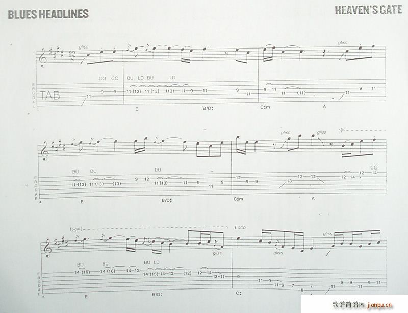 Heaven s Gate(吉他谱)1