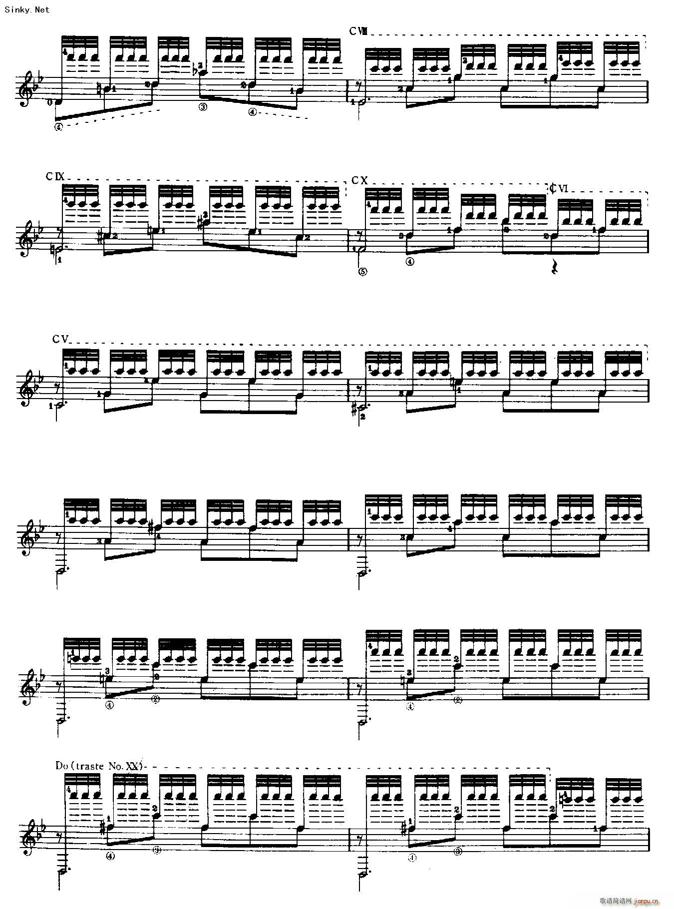梦中的森林1(吉他谱)7