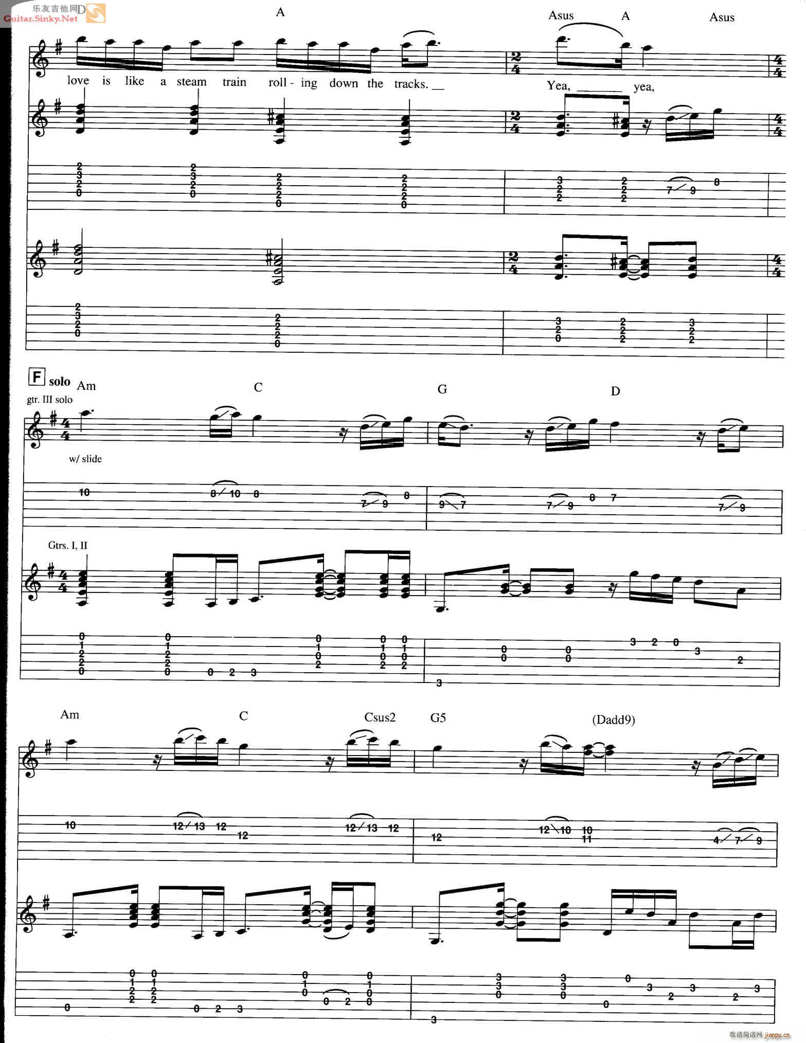 HeartbreakStation(吉他谱)8