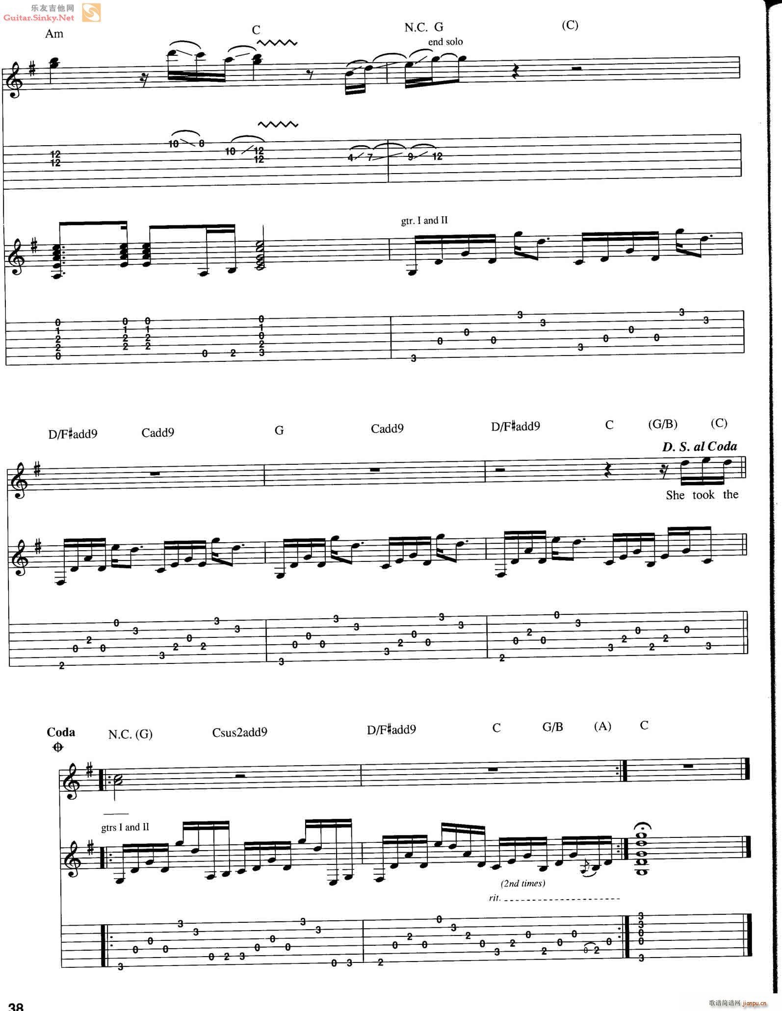 HeartbreakStation(吉他谱)9