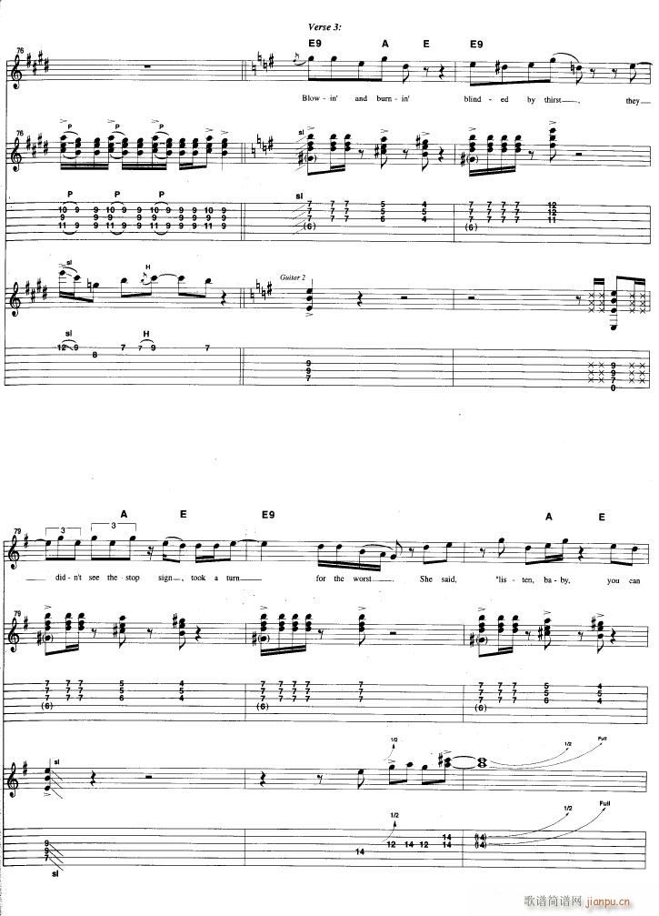 Hotel Californi(吉他谱)13