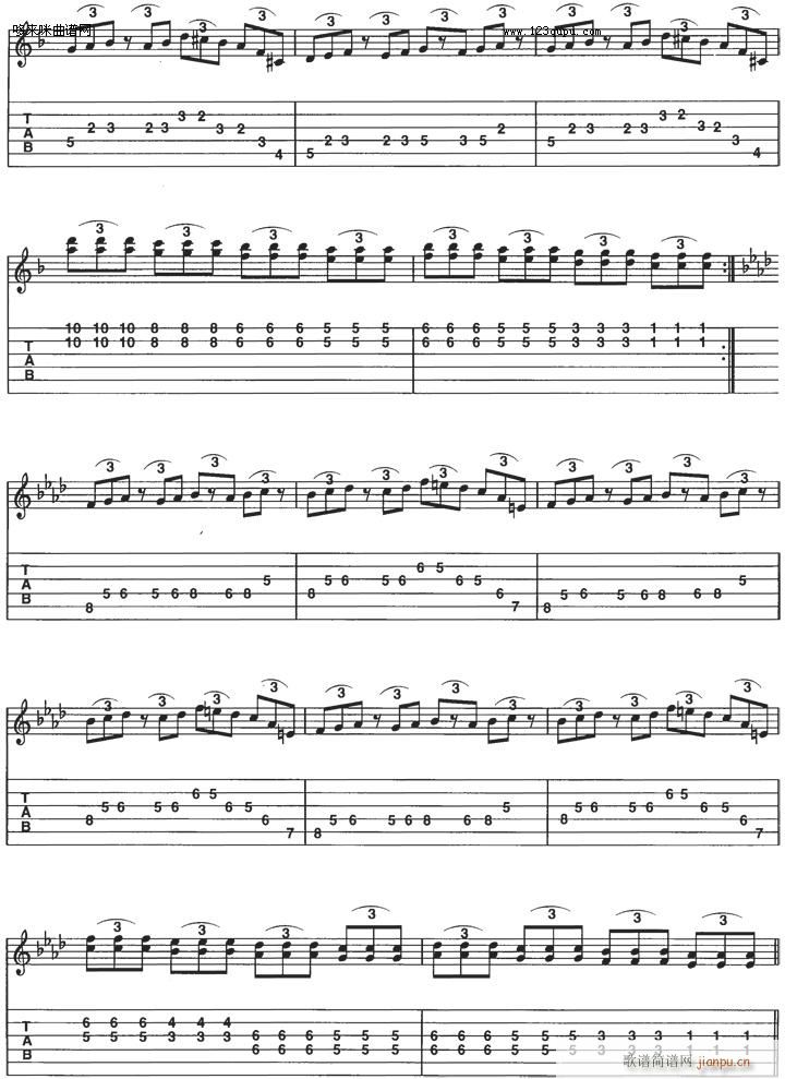 The Journey(吉他谱)3