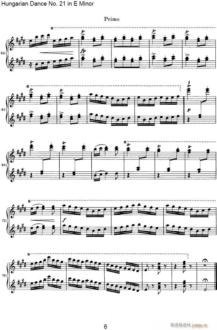 Dance?NO.21in?E?Minor6(吉他谱)6