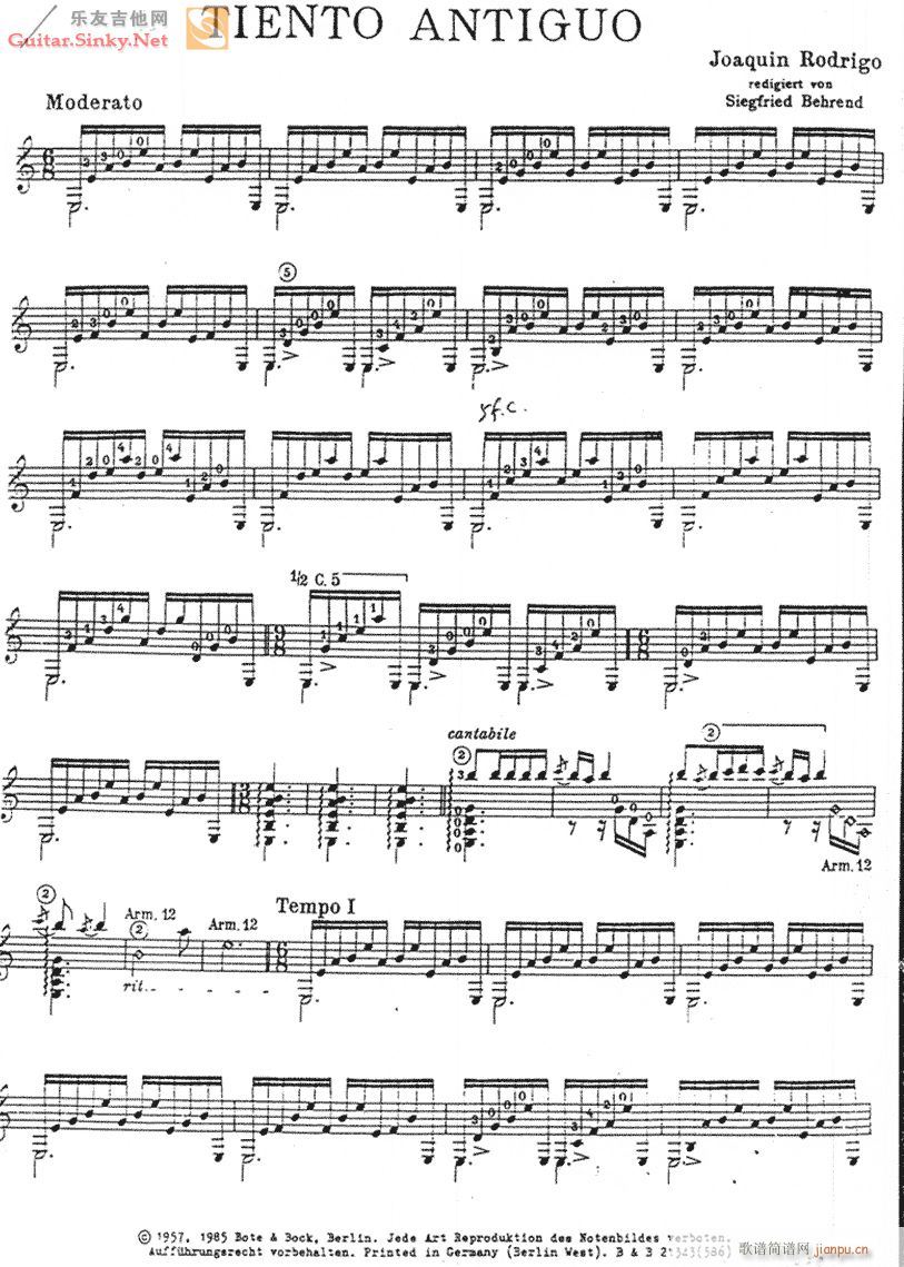 卡尔卡西28号(吉他谱)1