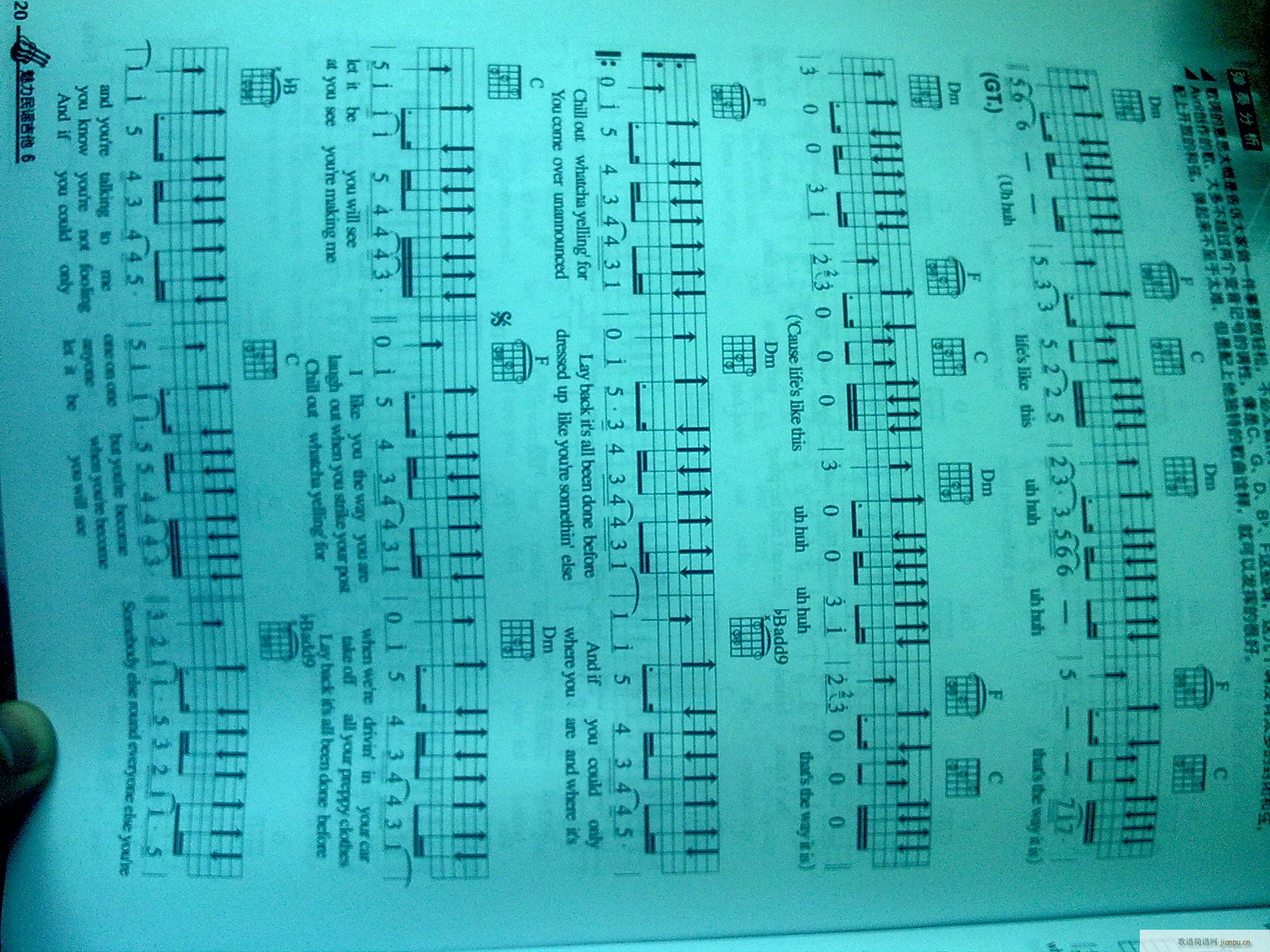 Complicated(吉他谱)1