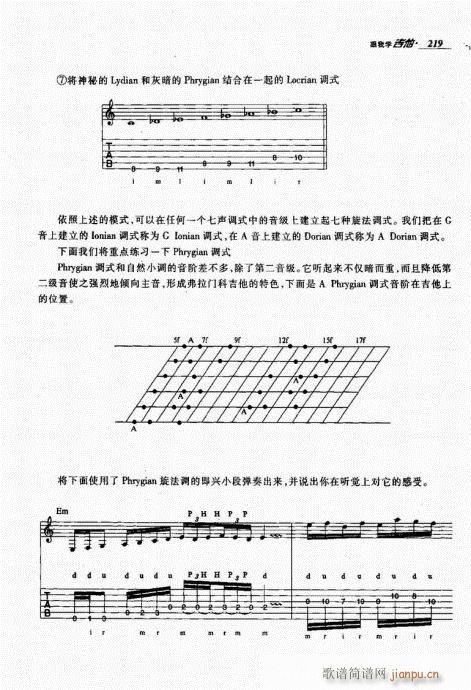 跟我学吉他201-220(吉他谱)19