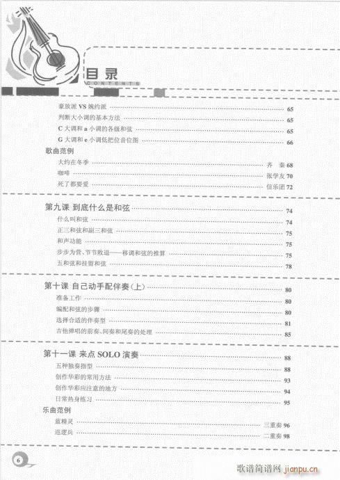 目录-20页(吉他谱)3