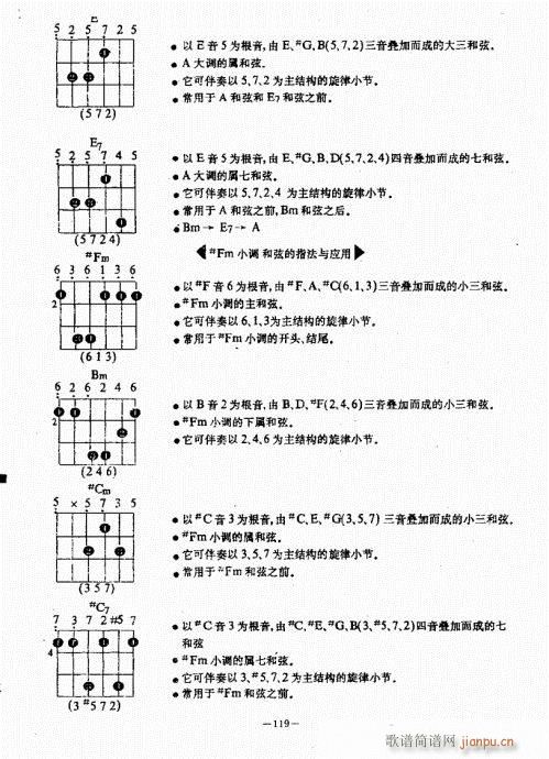 民谣吉他经典教程101-140(吉他谱)19