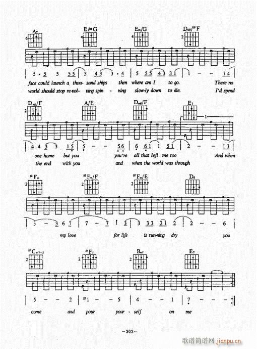 民谣吉他经典教程301-340(吉他谱)3