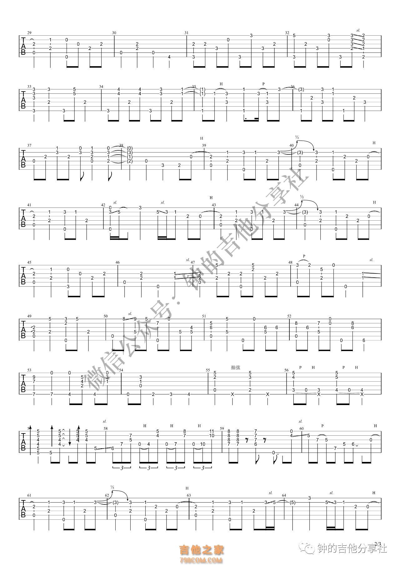 Tommy Emmanue《windy and warm》指弹吉他谱