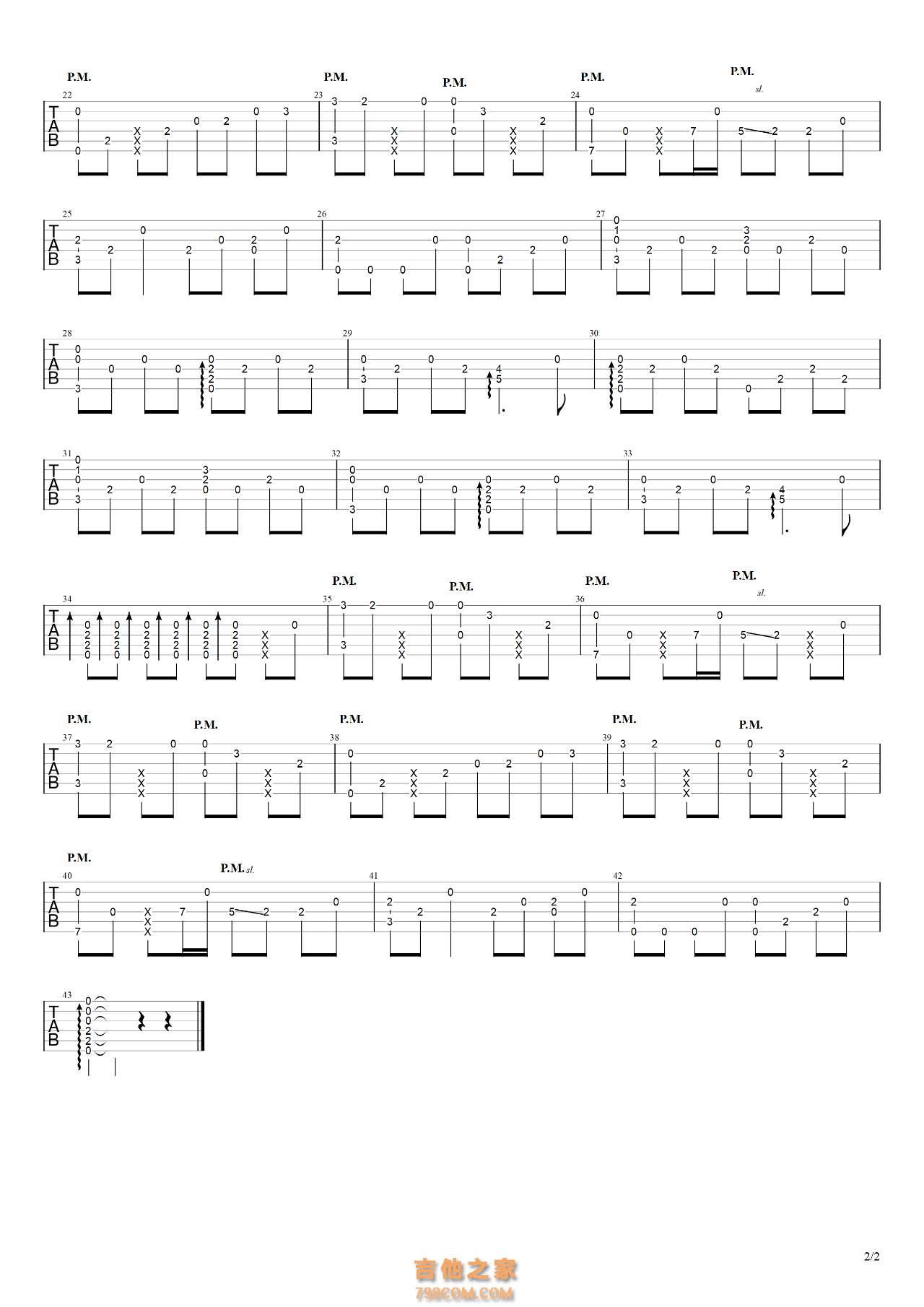 my soul吉他指弹谱