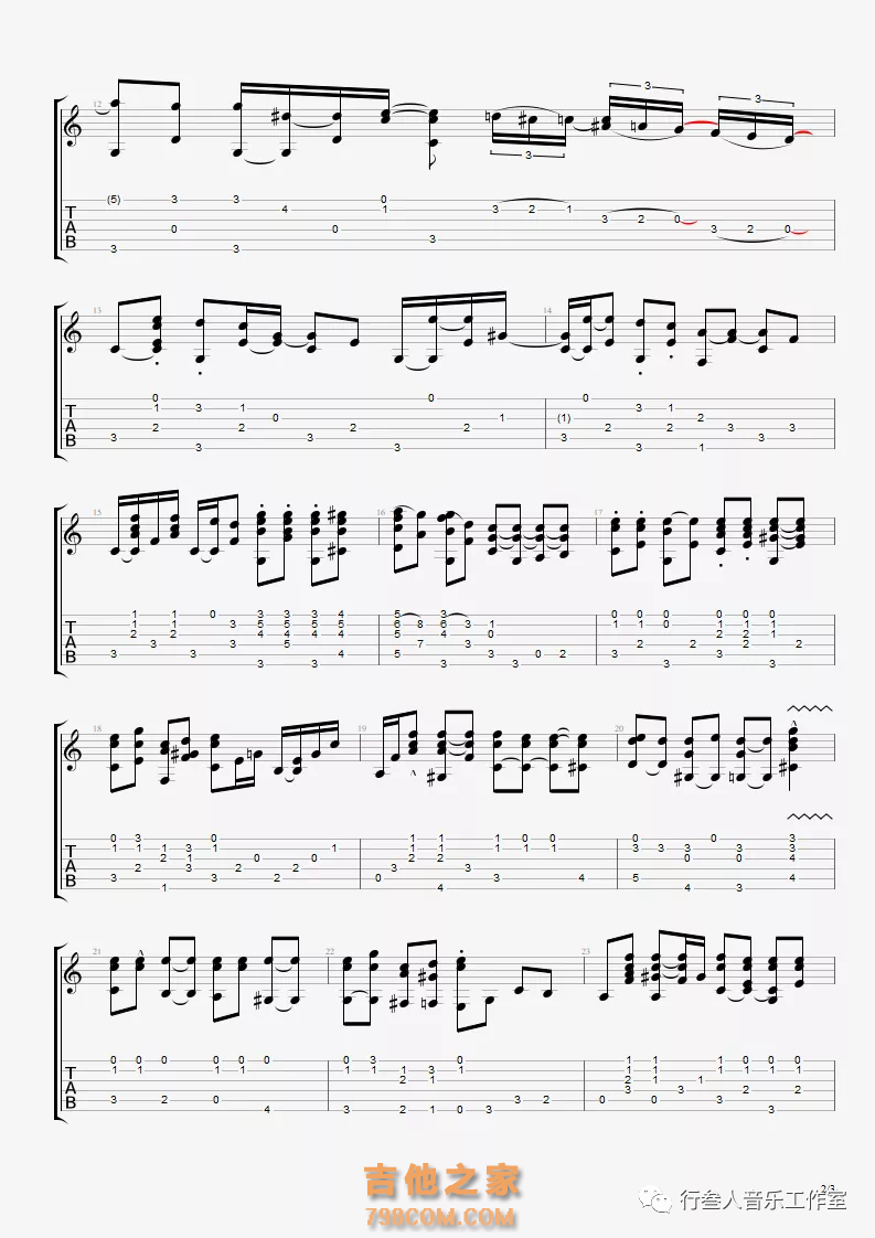 Jingle Bells吉他谱