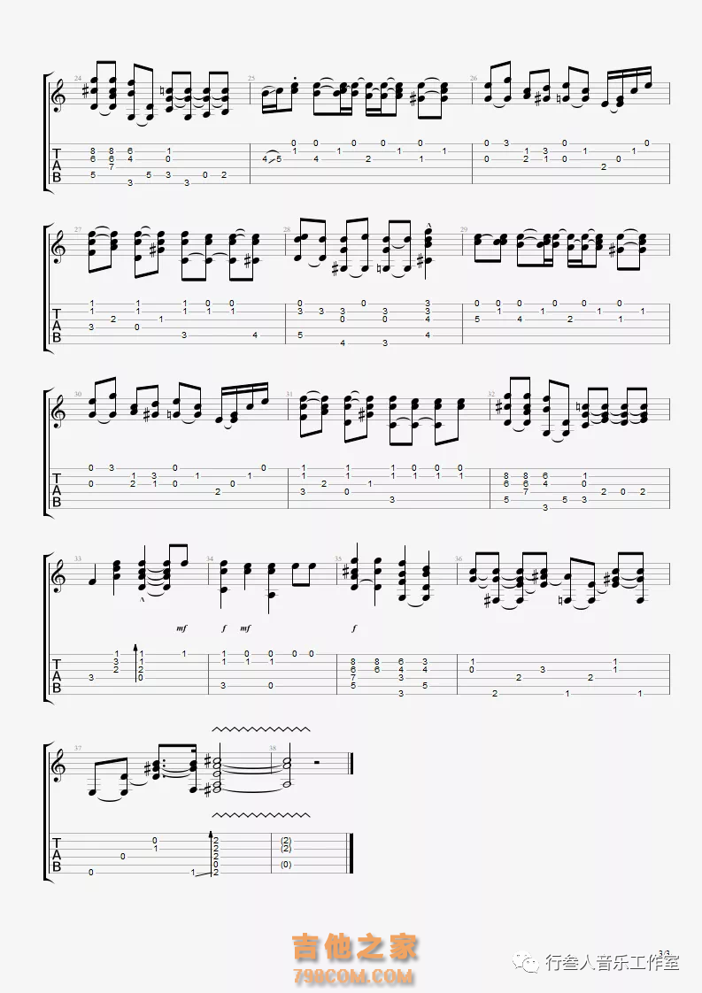 Jingle Bells吉他谱