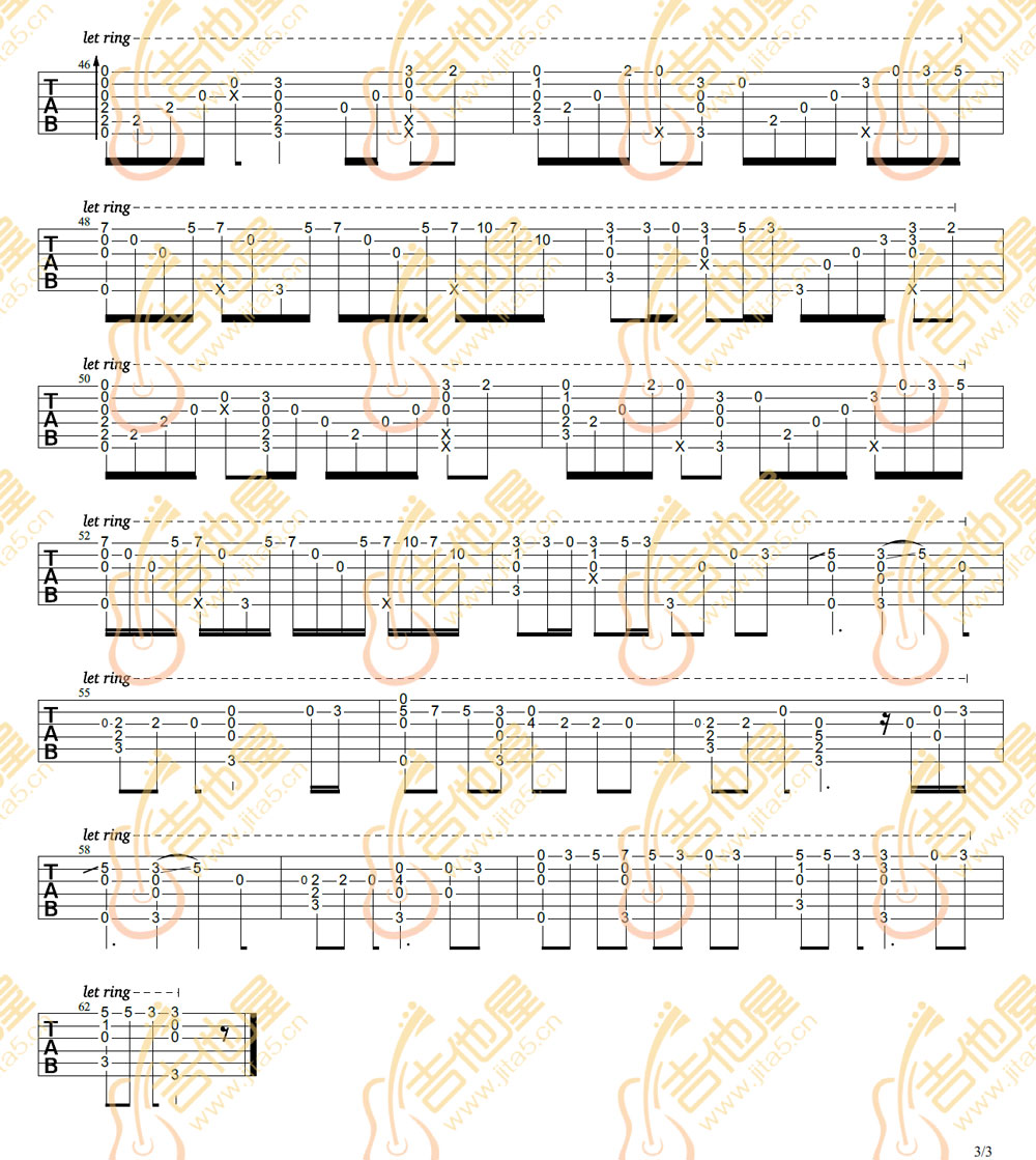 See You Again吉他谱3