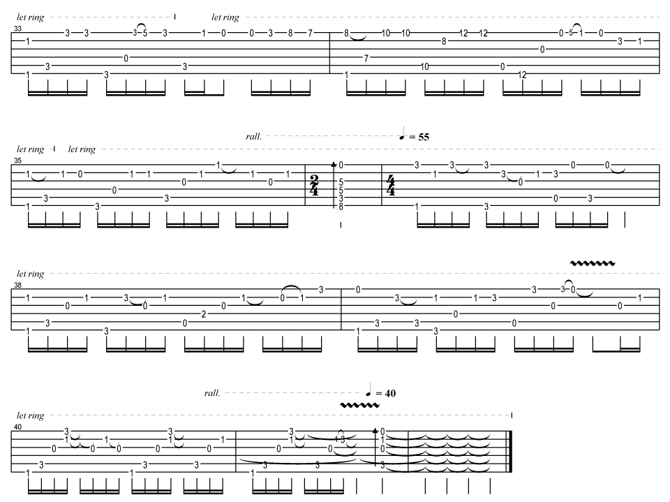 一直很安静吉他谱3