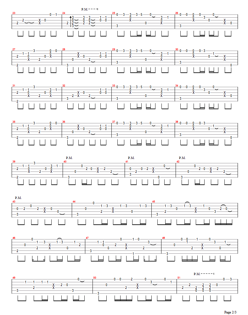 如约而至吉他谱2