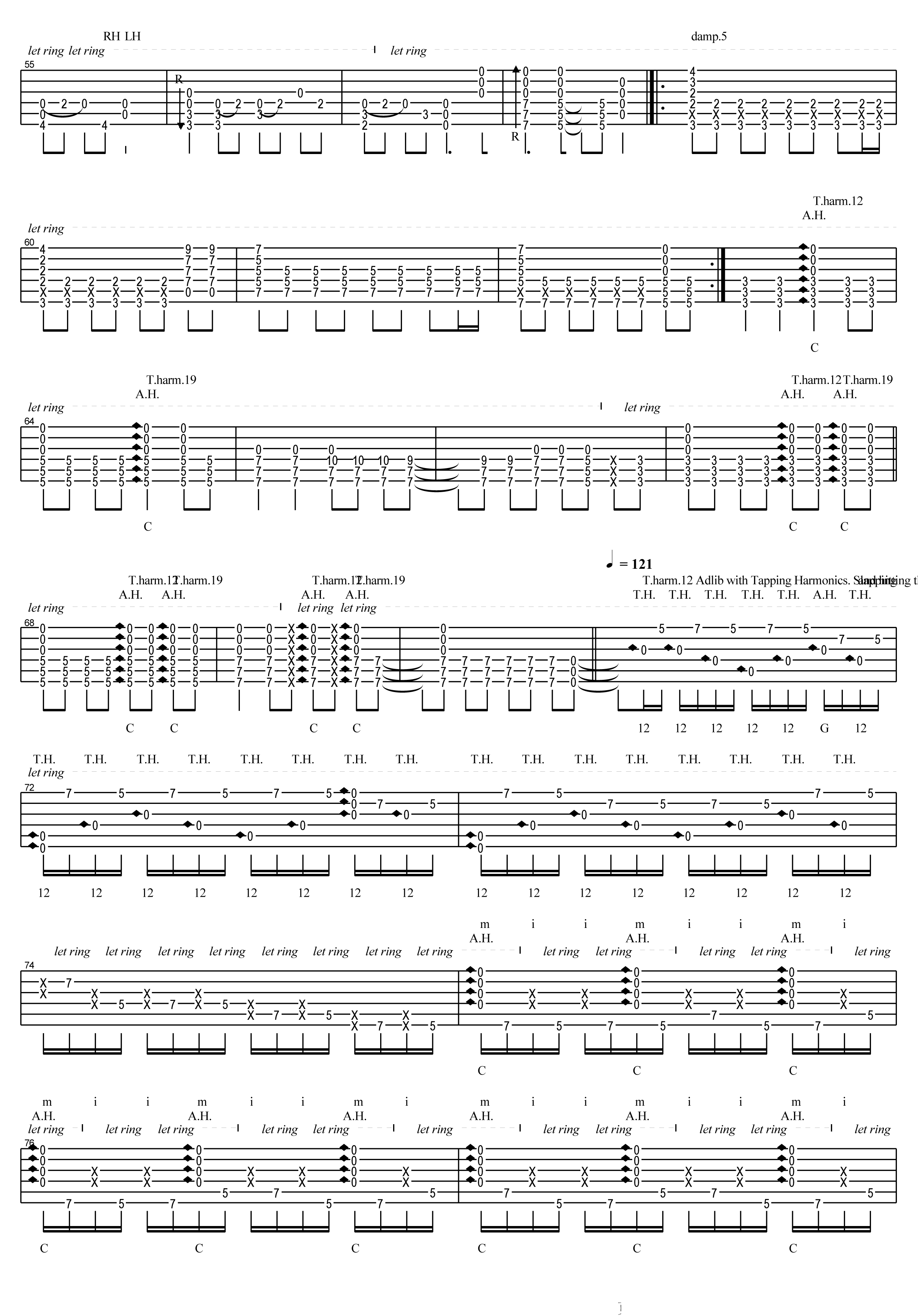 Merry Christmas Mr.Lawrence吉他谱3