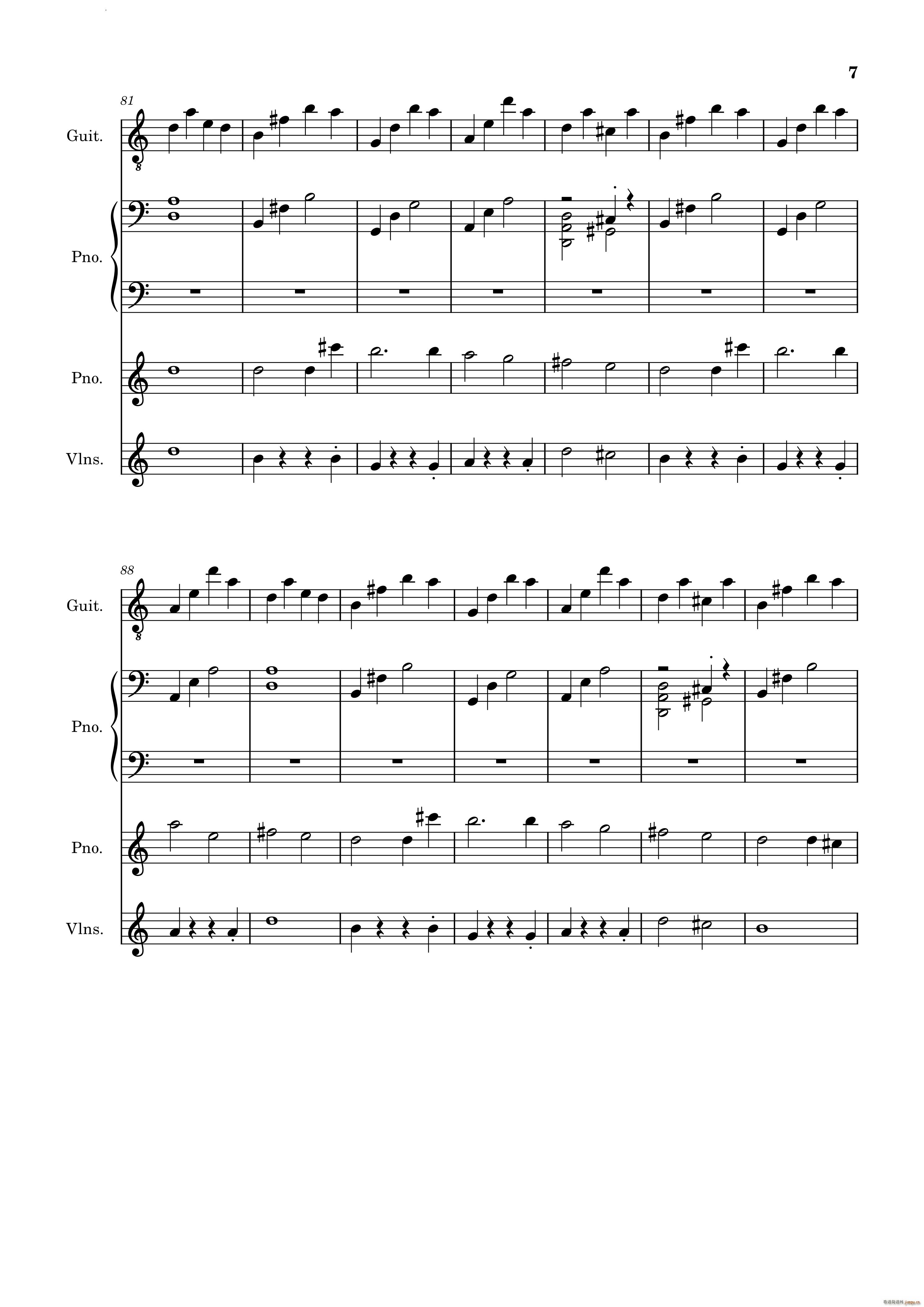 go for the next(总谱)8