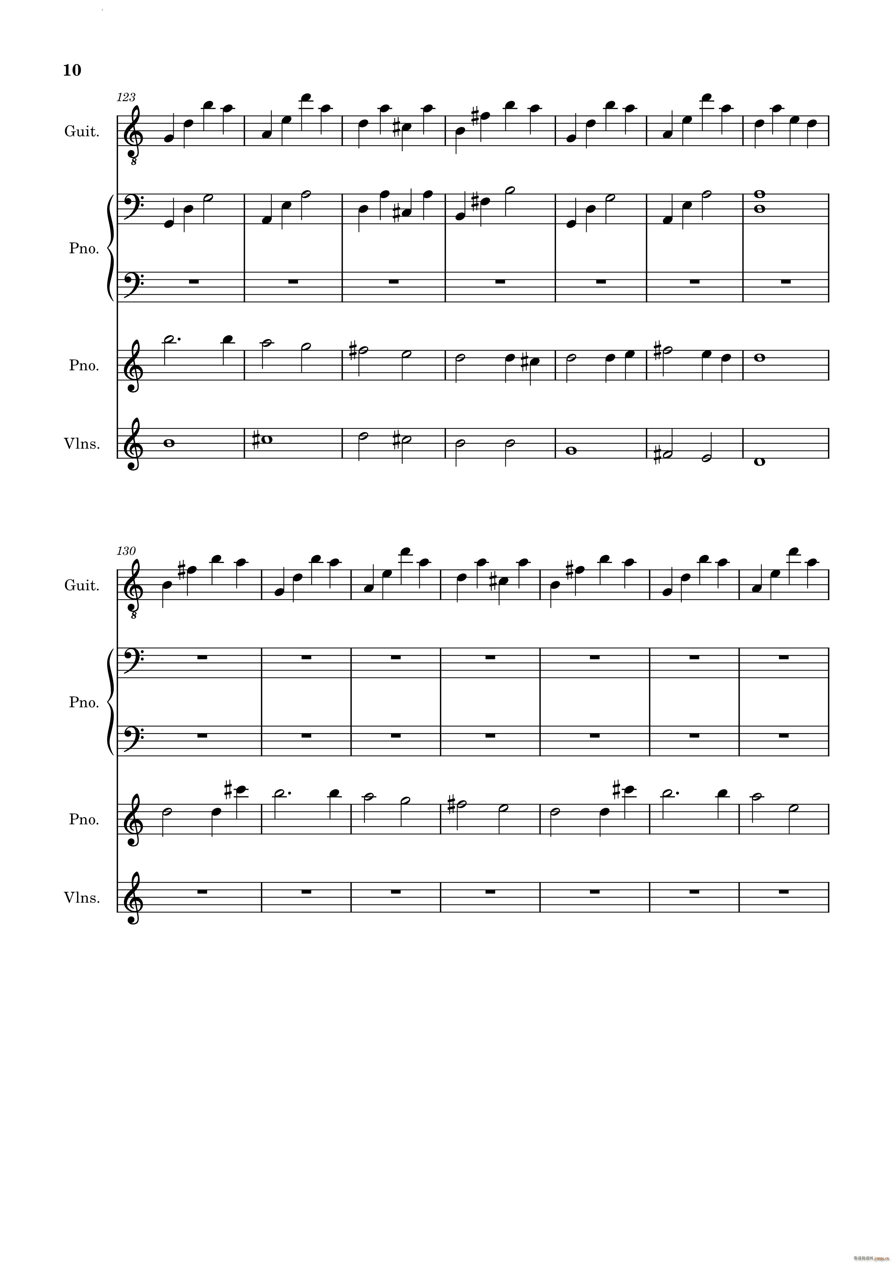 go for the next(总谱)11