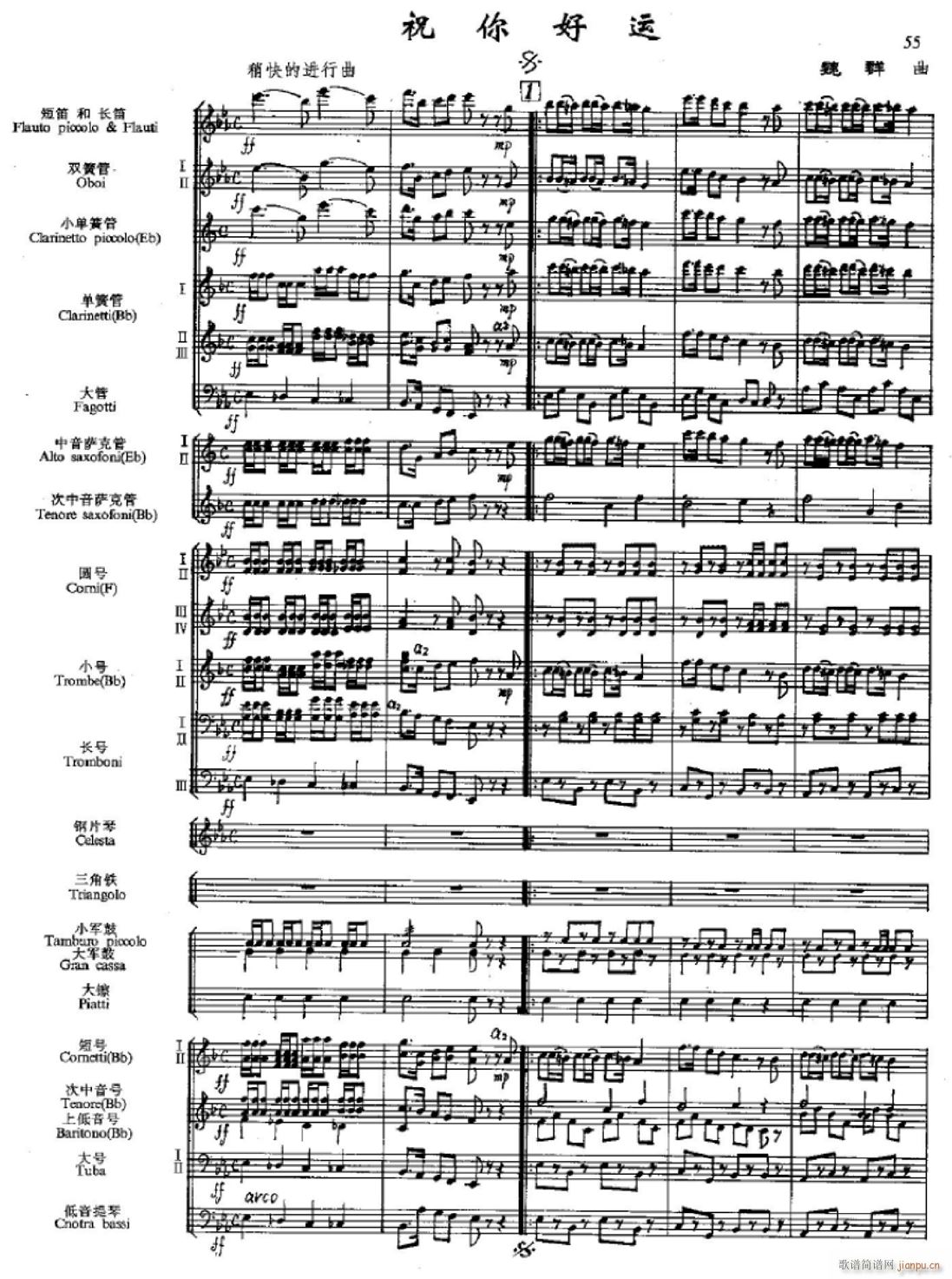 祝你好运55(总谱)1