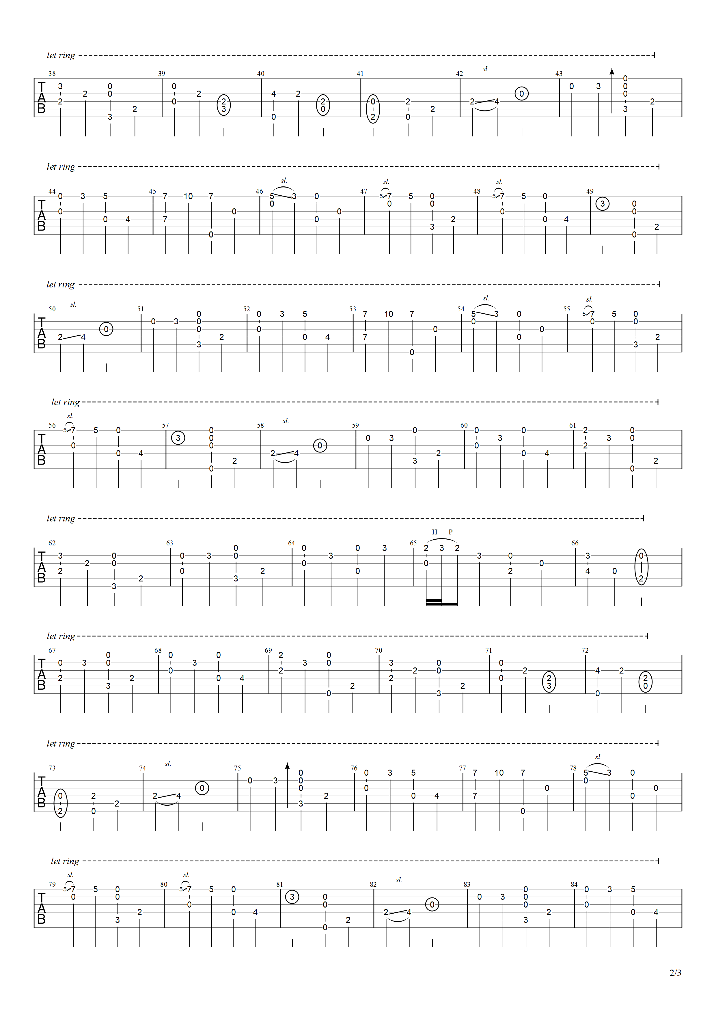 穿越时空的思念吉他谱2