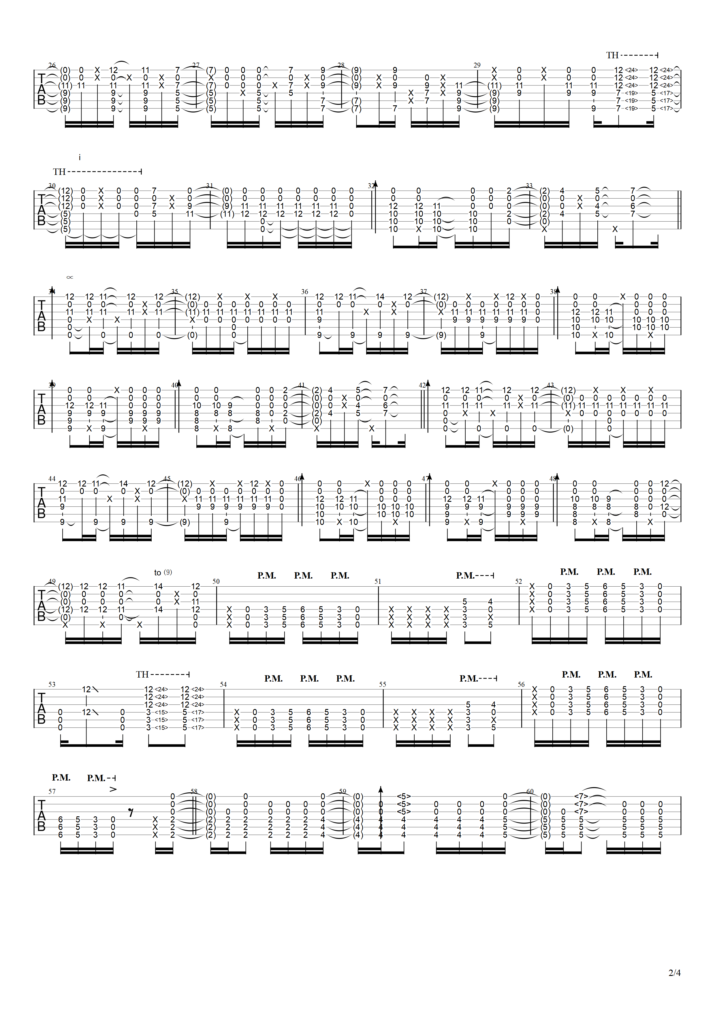 Wings You Are The Hero吉他谱2