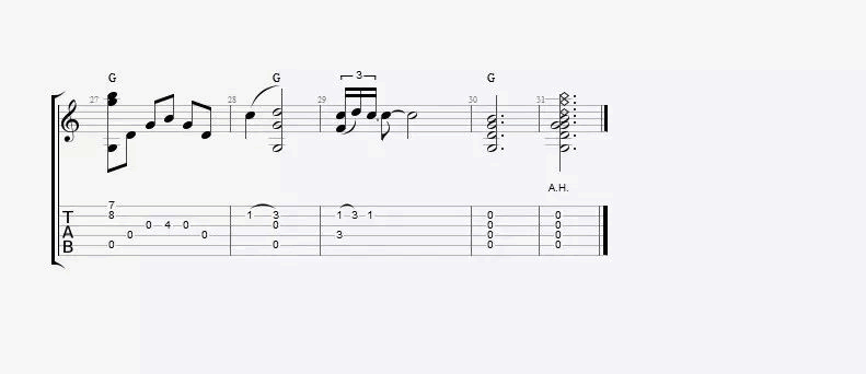 Silent Night吉他谱3