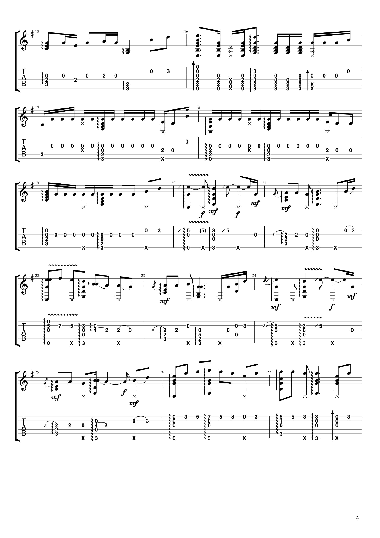 《See You Again》指弹吉他谱_独奏六线谱_吉他指弹演示 _See_You_Again_指弹吉他谱_独奏六线谱_吉他指弹演示