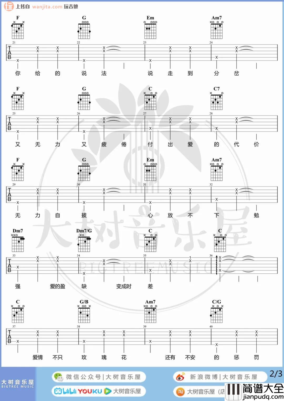 握不住的他吉他谱_林俊杰/萧萧_C调_吉他弹唱演示视频