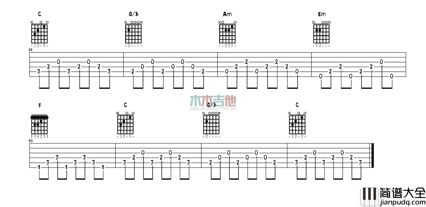 那些花儿吉他谱_范玮琪_女生版六线谱_吉他弹唱演示 那些花儿吉他谱_范玮琪_女生版六线谱_吉他弹唱演示