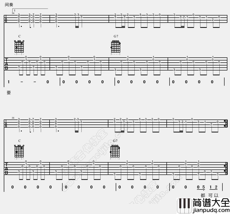 暖暖(吉他谱)_梁静茹__暖暖_六线谱/尤克里里谱_吉他弹唱教学示范