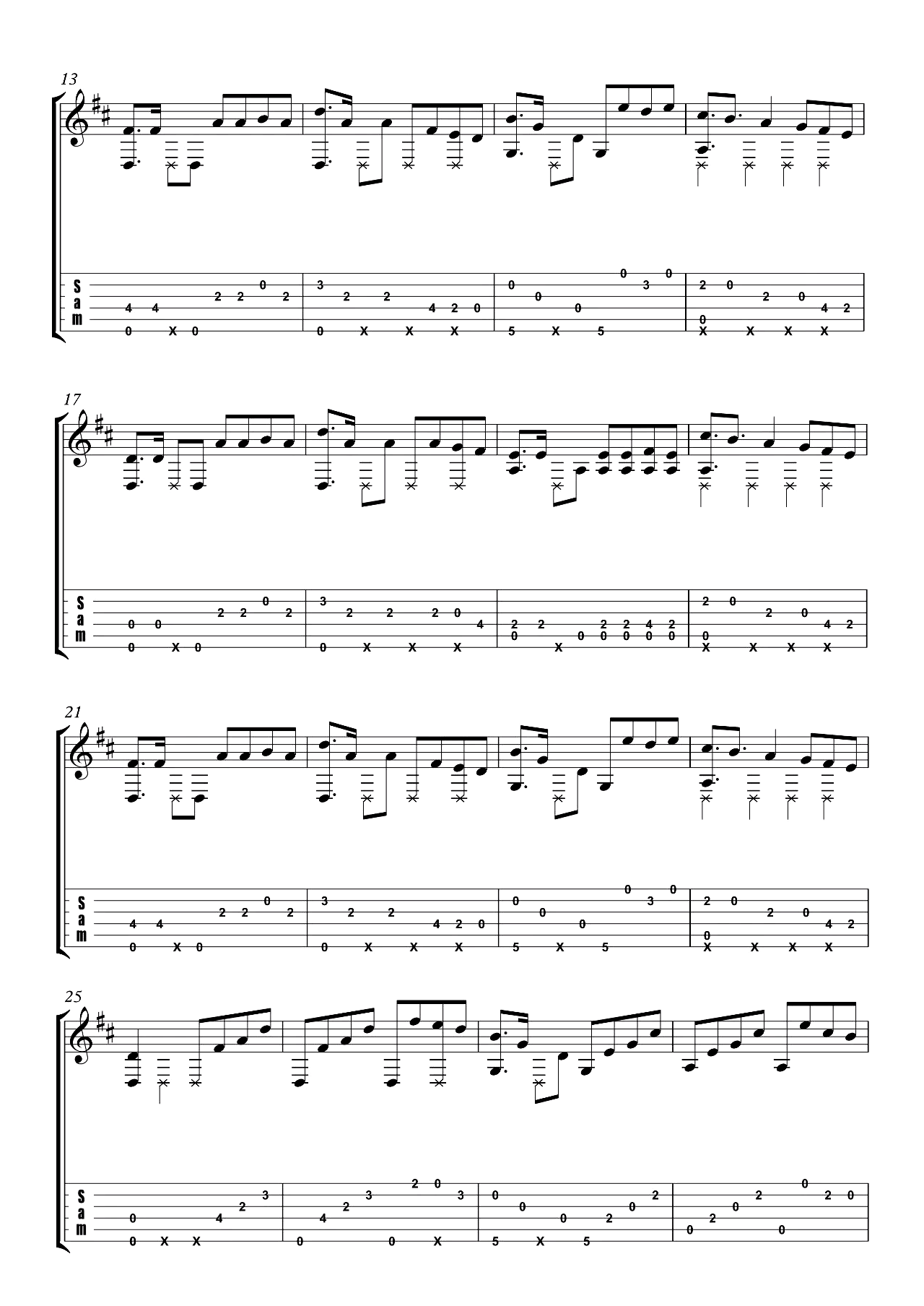 财神到指弹谱_许冠杰_财神到_吉他指弹视频_初五迎财神