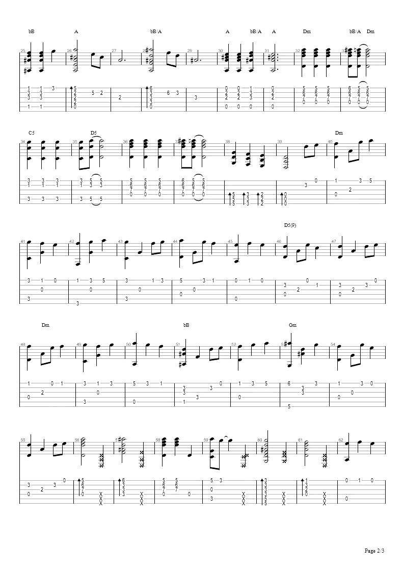 加勒比海盗指弹谱_He's_a_Pirate吉他独奏谱_指弹教学视频