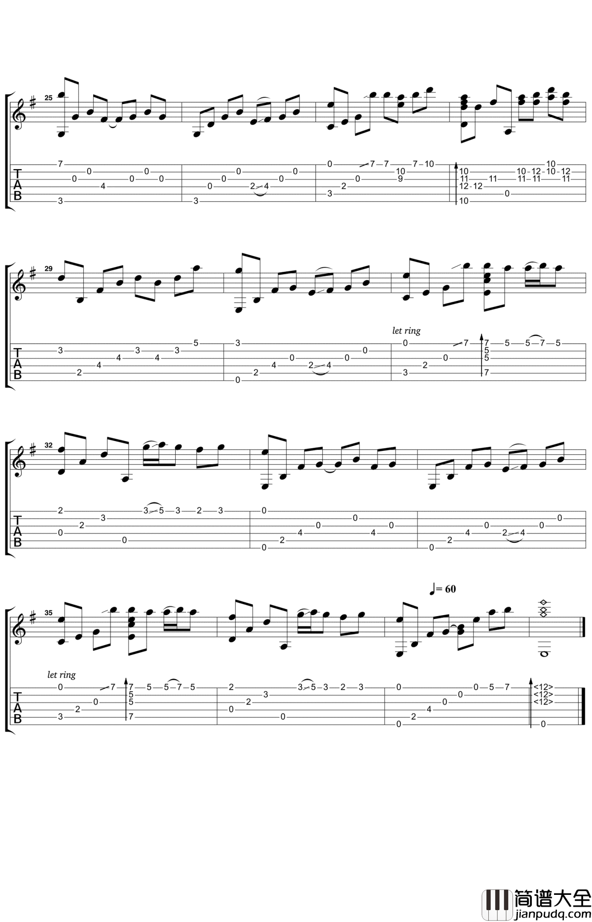 夜的钢琴曲五吉他谱_石进_钢琴的美妙声足够让你销魂