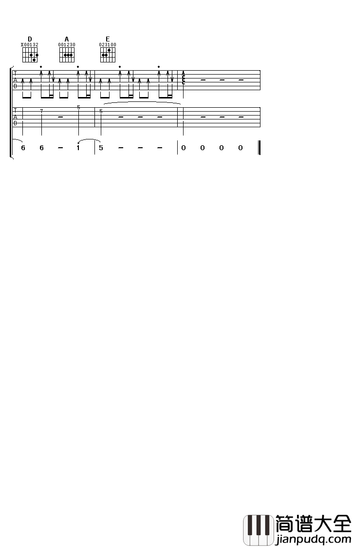 月亮惹的祸吉他谱_张宇_让月亮代替爱的理由吧