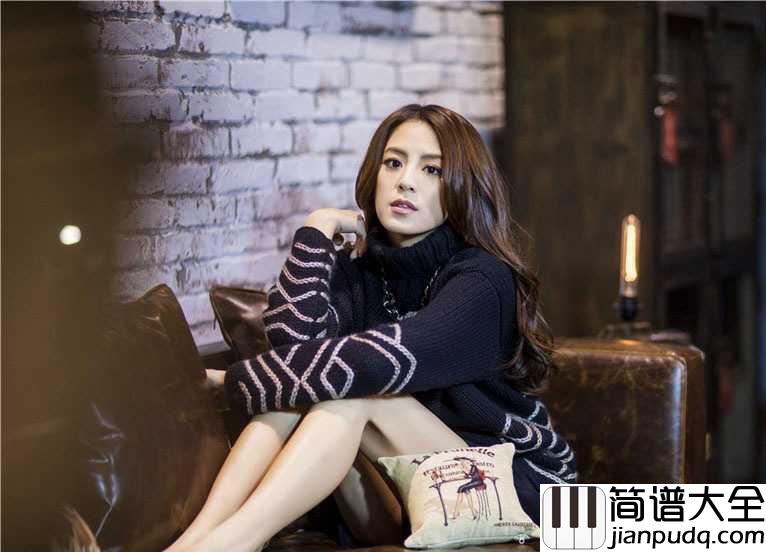 最后一页吉他谱_江语晨_风终于翻到最后一页,那一页写着,再见