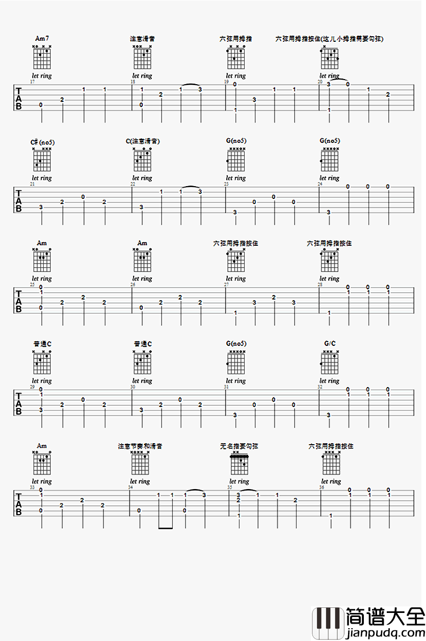 Fade吉他指弹谱_Alan_Walker_Fade吉他独奏谱_和弦图片谱