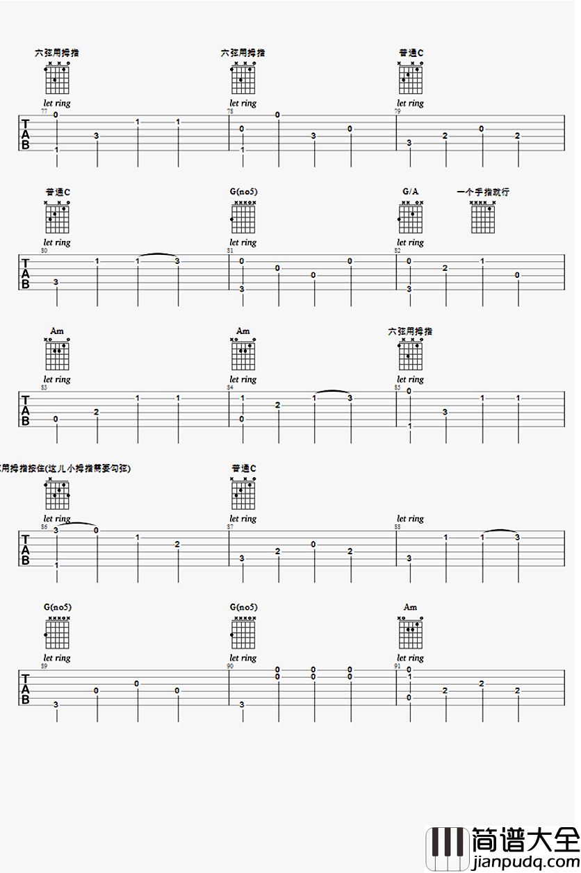 Fade吉他指弹谱_Alan_Walker_Fade吉他独奏谱_和弦图片谱