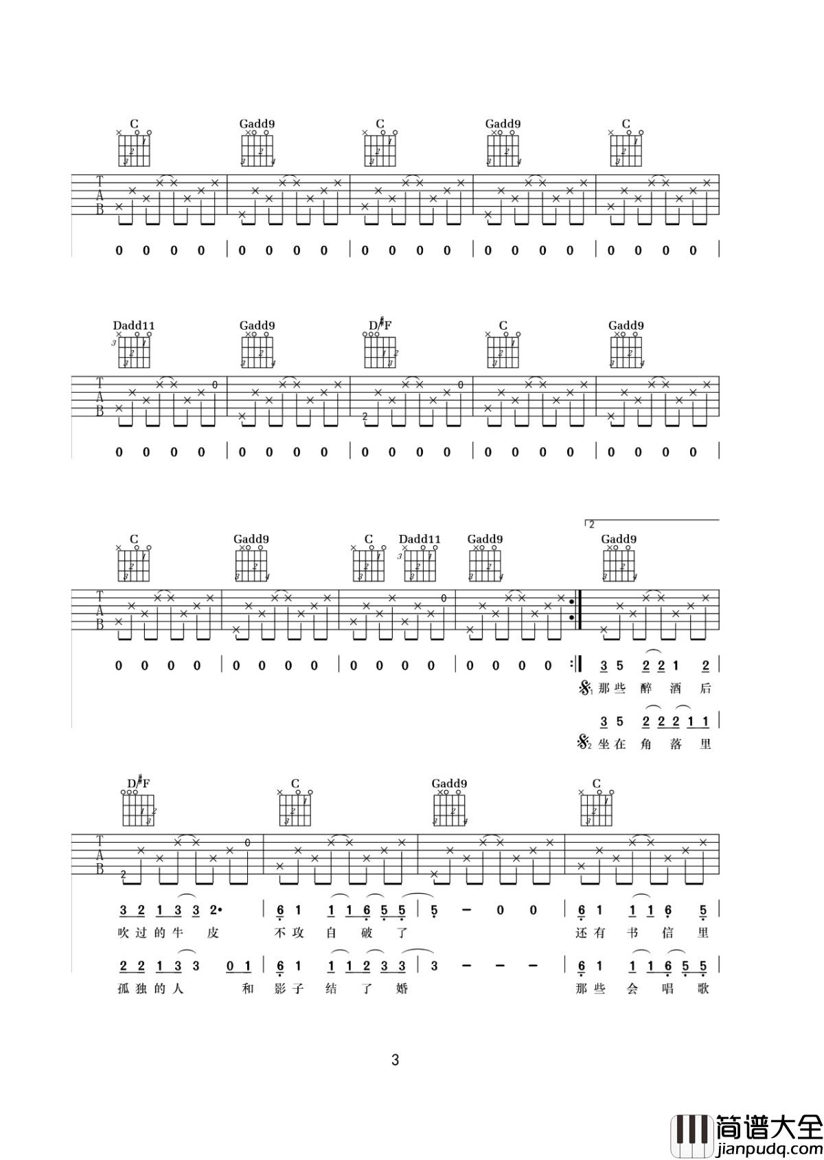 追风吉他谱_李晋_追上风的人不见了踪影